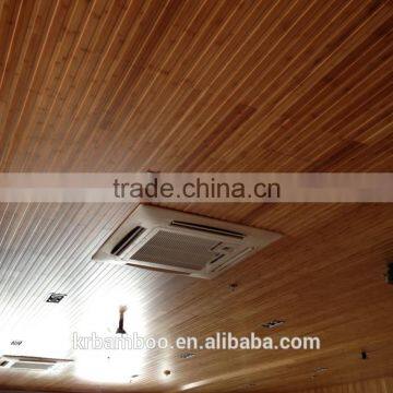 Carbonized Horizontal 2 Layers Matt Finish Bamboo Wall Panel and Bamboo Ceiling With Durable Quality