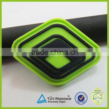 Pvc Rubber 3d Embrossed Logo Patch for Bag, Garment, Shoes, Silicone Label photo-4