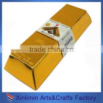 Yellow unique design food box with printing