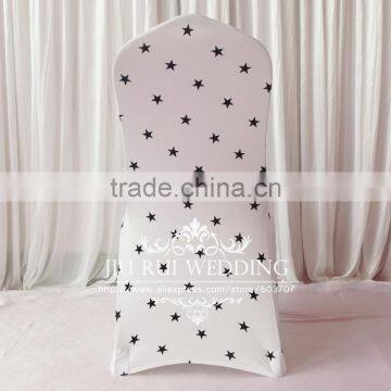 Star Printed 210 GSM Spandex Lycra Chair Cover Banquet Chair Cover photo-3