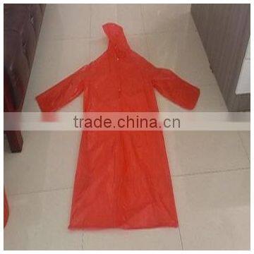 Waterproof Portable Kids PVC Raincoat/rain Poncho With Hood and Print photo-4