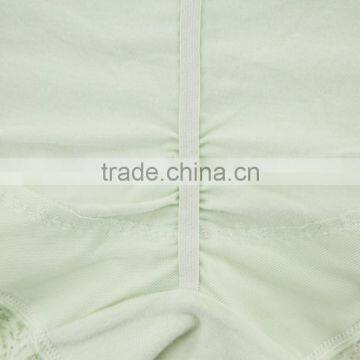 Custom Light Green 95% Cotton 5% Spandex With Lace Sexy Fancy Woman Underwear photo-6