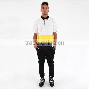 OEM Shirt 100% Bamboo Clothing Men's Plain Stand up Collar T-shirt Logo photo-3