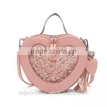 2017 Shoulder Bag for Girls Fashion Handbag Sequines Love Single Shoulder Bag photo-2