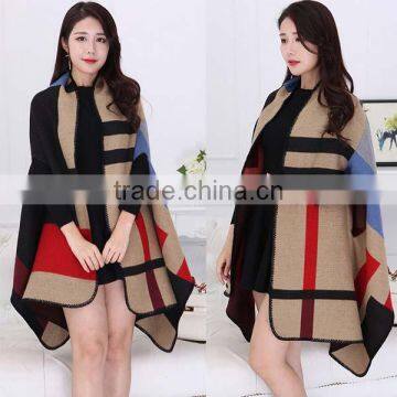 hot sale China 2017 new arrival ladies scarf figure shape printed several models imitated material women cloak