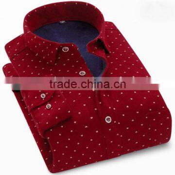 MSW0047 New design men's warm shirts men's cashmere shirts