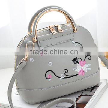 Zm35681a Wholesale Casual Leather Bag Korean Fashion Tote Handbag photo-5