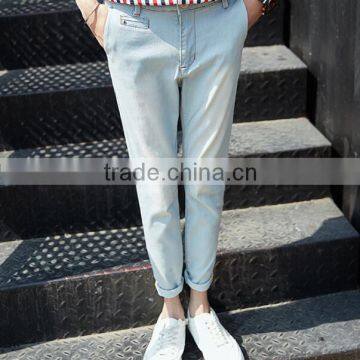 zm35534a latest style denim trousers casual jeans pants for men