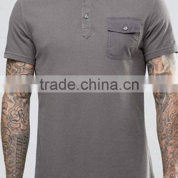 Man t Shirt of Polo Style photo-3