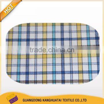 High Quality 100% Cotton Colourful Grid Mercerized Fabric photo-2