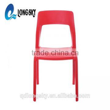 LS-4027A Replica Helios Stacking Side Chair Cheapest Dining Chair PP Indoor and Outdoor Chair photo-3