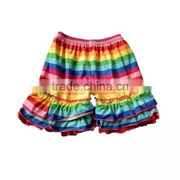 giggle moon remake girls matching icing short girls chevron stripe ruffles pants