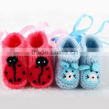 Wholesale Hot Sale Cute Animal Baby Crochet Shoes photo-2