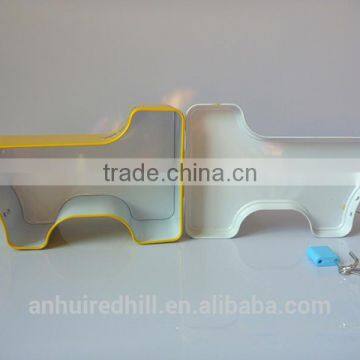 Low Price Hot Selling Tinplate Material Craft Gift Box Cheap Metal Iron Piggy Bank for Collection photo-6