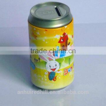 OEM/ODM Money Collection Box Piggy Bank Wholesale Coke Cans Piggy Bank Suitable for All Coins photo-3