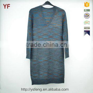 Casual Knitted Fancy Women Clothes Plus Size Dress photo-1