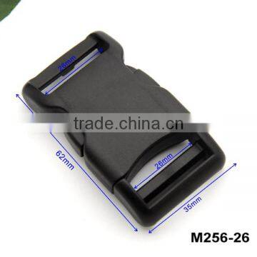 HLD/M256-26mm Plastic POM Buckles Backpack Contoured Buckles Side Release Buckles for Strap Webbing Extension Arched photo-3