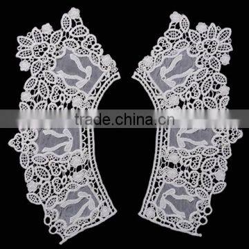 machine embroidery Lace Collar