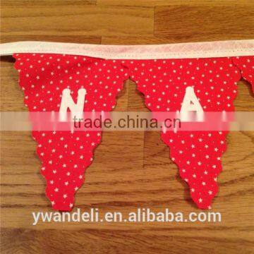 Custom Letters XMAS DIY Letters & Choose Your Own Letters Bunting, Welsh Christmas Bunting For Decor Gift photo-3