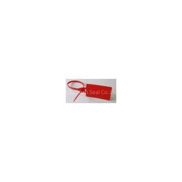 ISO 17712 Certification Red Cargo Security Seals With Series Numbers Printing For Bags