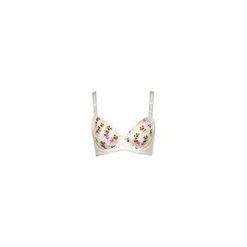 Pretty 3 Part Cup  Cotton Nursing Bra , Nice Printing Design