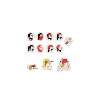 New Outdoor Sport Bicycle Turban Multi Magic Headband Veil Kerchief Head Scarf photo-3