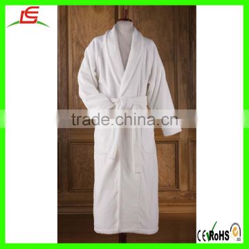 LE C1447 plush adult bathrobe , unisex bathrobe