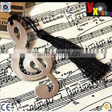 Romantic Music Note Bookmark Novelty Ducument Book Marker Label Stationery