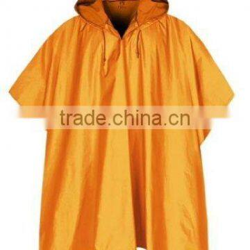 Polyester Yellow Poncho