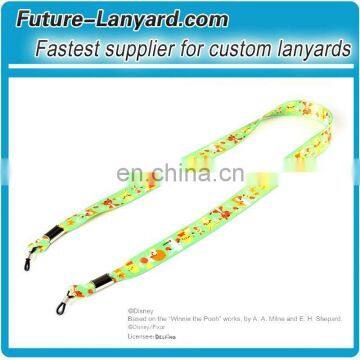 Polyester printed glasses lanyard