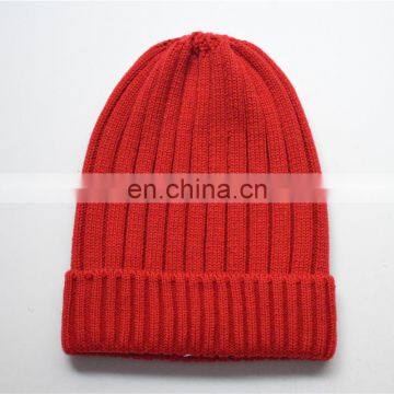 Hot China Supplier Knitted Kids Caps With Raccoon Fur Pompoms Christmas Hats photo-3