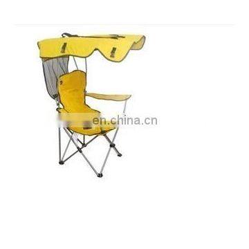 Adjustable Outdoor Folding Leisure Camping Fishing Beach Chair With Sun Canopy Fishing Chair photo-3