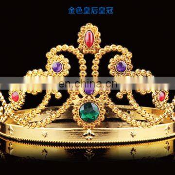 wholesale gold crowns gold tiaras FGFE-0107