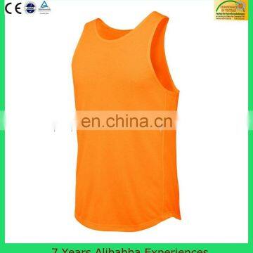 2015 Top tank unisex singlet for costomized( 7 Years Alibaba Experience)