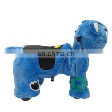 New Design!!!HI CE Funny Electronic Ride on Horse Cars for Kids,plush Toys Animal Ride on Wheel for Park photo-4