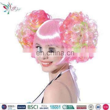 candy girl synthetic fibre cute cosplay party hair wig