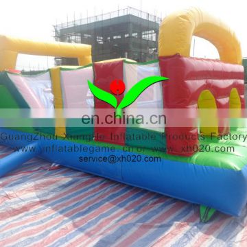 New arrived Sport game mini inflatable obstacle combo slide