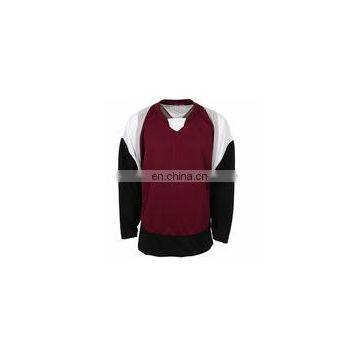 2016 New Style Color Block Maroon Practice jersey