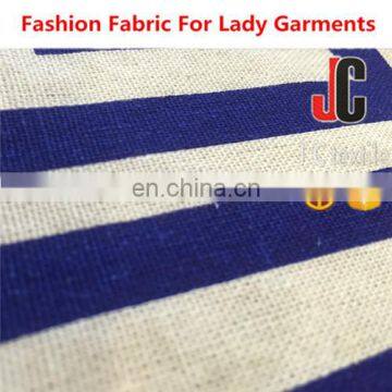 Clothing Fabric Soft Printed Fabric Cotton Linen Fabric photo-5