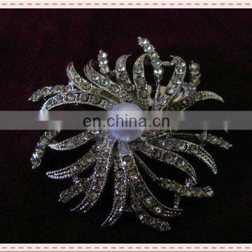 fashion jewelry brooch pin for wedding decoration