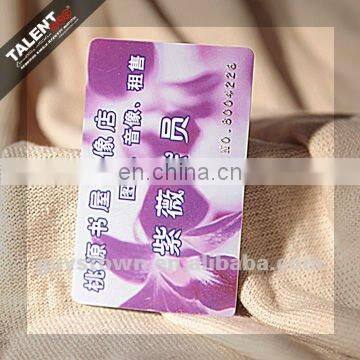 Wholesale Custom Stamped Gold Plastic Invitation Pvc Card photo-4