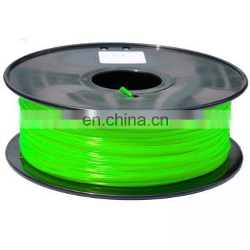 Popular FDM printer filament Green 1.75mm pla and abs filament