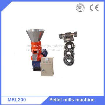 Livestock farm alfalfa straw grass leaves pellet granulator for animal feeding