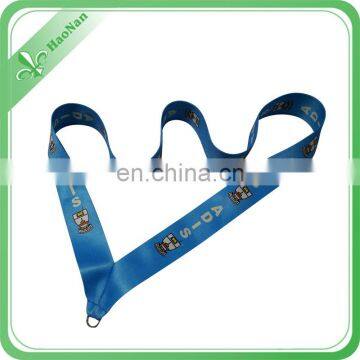 Design custom printed logo polyester medal character ribbon for awards