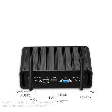 2018 Hot ! Intel Core I5 Mini PC Industrial Computer With WIFI Network Card Industrial Fanless Computer photo-2