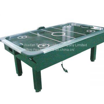 Air hockey tables