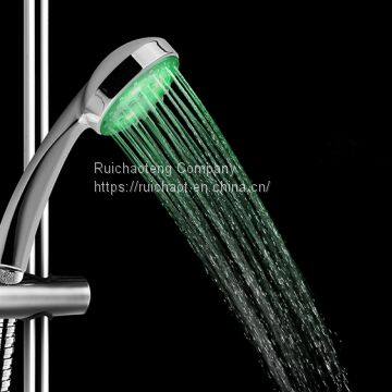 Bathroom Faucets ABS LED Lights Automatic Shower Head photo-4