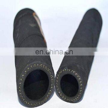 Fabric covered flexible rubber hose pipe factory manufacturer