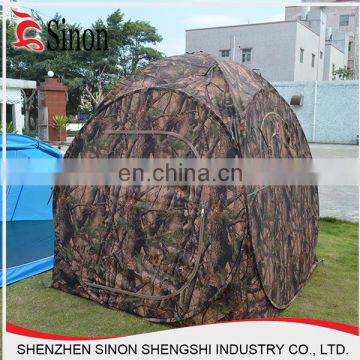 alibaba China supplier best quality camo blinds outdoor camouflage tent pop it up