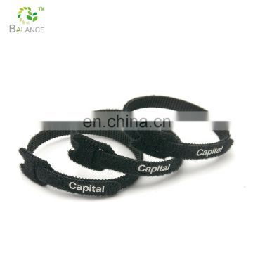 eco-friendly self-locking cable tie hook loop fastener